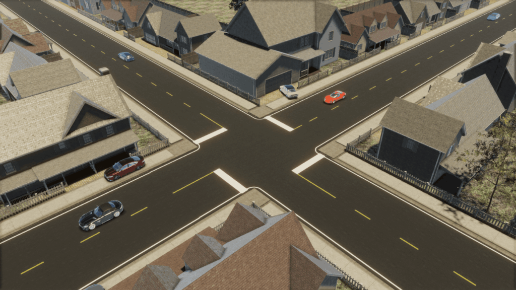 Co-simulation between SUMO traffic simulator and Unity 3D game engine